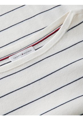 Saco Multicolor De Cuello Barco Con Diseño De Rayas Tommy Hilfiger