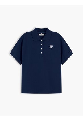 Polo Multicolor De Corte Regular Con Logo Bordado Tommy Hilfiger