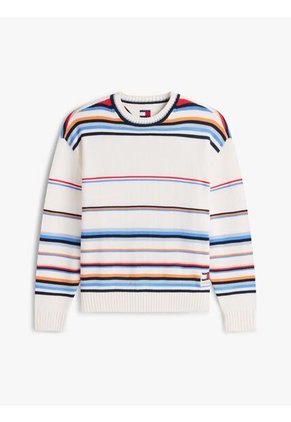 Saco Multicolor TJM 90s De Rayas Multicolores Con Estilo Retro Tommy Jeans