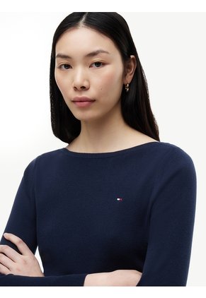 Saco Multicolor De Cuello Barco Con Diseño De Rayas Tommy Hilfiger