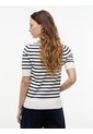 Saco Blanco De Punto Fino Con Manga Corta Tommy Hilfiger de Tommy Hilfiger