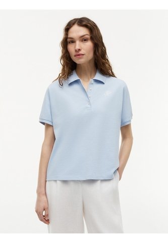 Polo Celeste De Corte Regular Con Logo Bordado Tommy Hilfiger Tommy Hilfiger