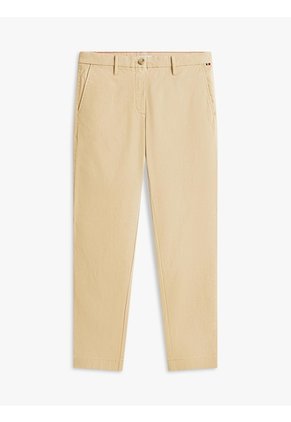 Pantalón Beige Chino De Corte Slim Tommy Hilfiger