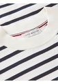Saco Blanco De Punto Fino Con Manga Corta Tommy Hilfiger de Tommy Hilfiger