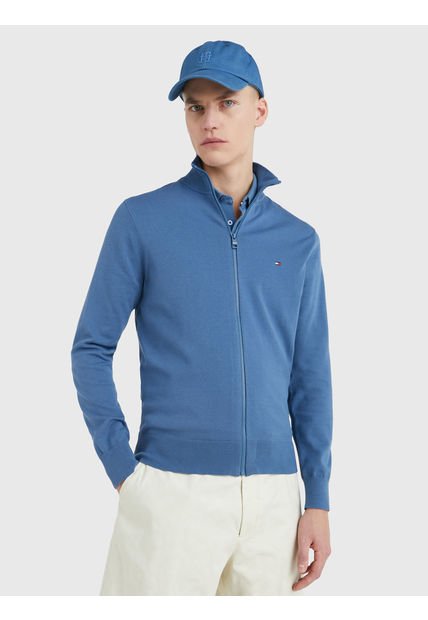 Saco Essential 1985 Con Cremallera Hombre Azul Tommy Hilfiger