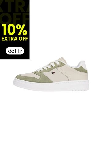 Tenis Verde De Ante Con Suela Cupsole Tommy Hilfiger Tommy Hilfiger
