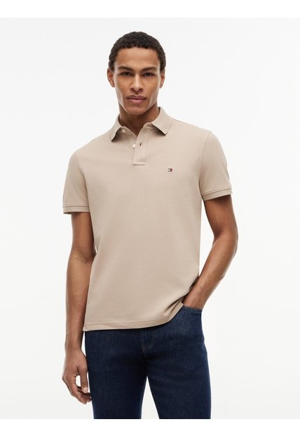 Polo Khaki 1985 De Corte Regular Tommy Hilfiger