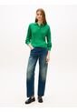 Saco Verde Tejido Amplio Tipo Polo De Punto Trenzado Tommy Hilfiger de Tommy Hilfiger