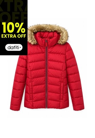 Chaqueta Roja Acolchada Tommy Hilfiger Tommy Hilfiger