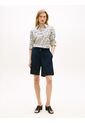 Camisa Blanca De Lino Puro De Corte Amplio Tommy Hilfiger de Tommy Hilfiger