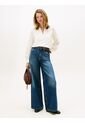 Blusa Blanca De Popelina Con Mangas Largas Tommy Hilfiger de Tommy Hilfiger