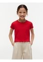 Camiseta Essential Para Niña Acanalada Con Volantes Tommy Hilfiger de Tommy Hilfiger
