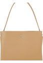 Bolso Beige Satchel Granulado Con Correa Cruzada Tommy Hilfiger de Tommy Hilfiger