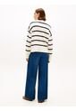 Saco Blanco Tejido Amplio De Punto Con Logo Bordado Tommy Hilfiger de Tommy Hilfiger