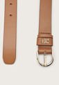 Cinturón Café-Dorado Tommy Hilfiger de Tommy Hilfiger