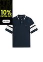 Polo Multicolor De Corte Regular Con Diseño De Rayas En Las Mangas Tommy Hilfiger de Tommy Hilfiger