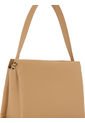 Bolso Beige Satchel Granulado Con Correa Cruzada Tommy Hilfiger de Tommy Hilfiger