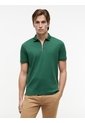 Polo Verde En Algodón Fluido De Corte Regular Tommy Hilfiger de Tommy Hilfiger