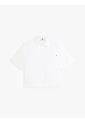 Camisa Blanca De Manga Corta Con Corte Amplio Tommy Hilfiger de Tommy Hilfiger