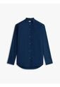 Camisa Multicolor Poplin De Manga Larga Con Cuello De Volantes Tommy Hilfiger de Tommy Hilfiger