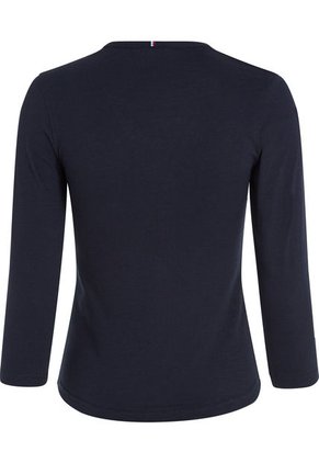 Camiseta 1985 De Manga Tres Cuartos Mujer Azul Tommy Hilfiger