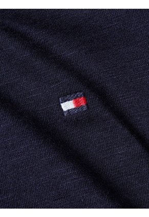 Camiseta 1985 De Manga Tres Cuartos Mujer Azul Tommy Hilfiger