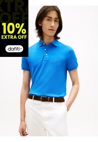 Polo Azul De Corte Slim 1985 Tommy Hilfiger Tommy Hilfiger