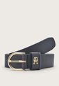 Cinturón Azul Navy-Dorado Tommy Hilfiger de Tommy Hilfiger