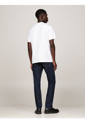 Camiseta Blanca Que Absorbe La Humedad Tommy Hilfiger
