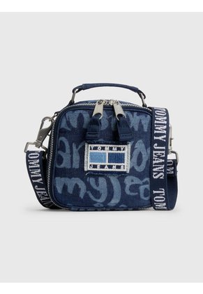 Bolso Bolso Pequeño Vaquero Con Logos Heritage Mujer Azul Tommy Hilfiger