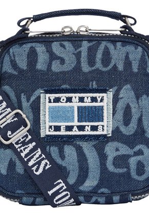 Bolso Bolso Pequeño Vaquero Con Logos Heritage Mujer Azul Tommy Hilfiger