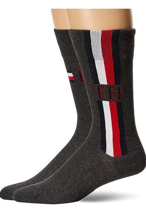 Paquete De 2 Calcetines Con Logo Bordado Tommy Hilfiger