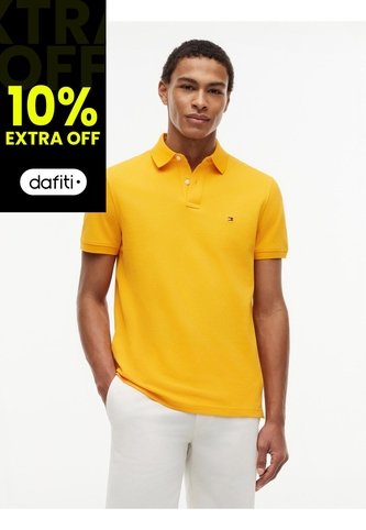 Polo Naranja 1985 De Corte Regular Tommy Hilfiger Tommy Hilfiger