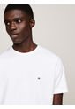 Camiseta Blanca Que Absorbe La Humedad Tommy Hilfiger de Tommy Hilfiger