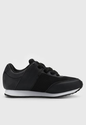 Tenis Lifestyle Blanco-Negro Tommy Hilfiger Kids Belcourt Jogger