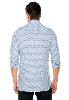 Camisa Azul Tommy Hilfiger