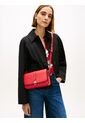 Bolso Rojo Cruzado Con Solapa Y Monograma TH Tommy Hilfiger de Tommy Hilfiger