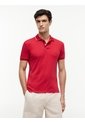 Polo Rojo De Corte Slim Con Logo Tommy Hilfiger de Tommy Hilfiger