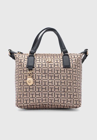 Bolso TOMMY HILFIGER Clarabelle II Café Tommy Hilfiger