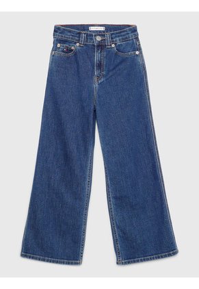 Jeans De Niña Con Pierna Ancha Tommy Hilfiger
