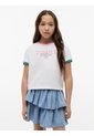Camiseta Manga Para Niña Corta Con Logo Gráfico Tommy Hilfiger de Tommy Hilfiger