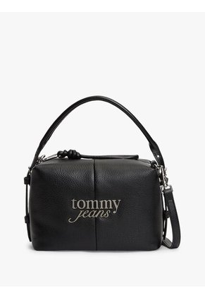 Bolso Negro Cruzado Para Cámaras Con Logo Tommy Hilfiger