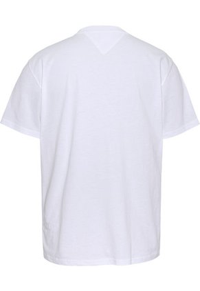 Camiseta Tommy Jeans Para Hombre Blanco Tommy Jeans