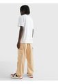 Camiseta Tommy Jeans Para Hombre Blanco Tommy Jeans de Tommy Hilfiger