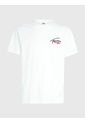 Camiseta Tommy Jeans Para Hombre Blanco Tommy Jeans de Tommy Hilfiger