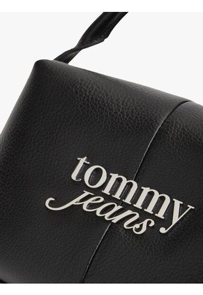 Bolso Negro Cruzado Para Cámaras Con Logo Tommy Hilfiger