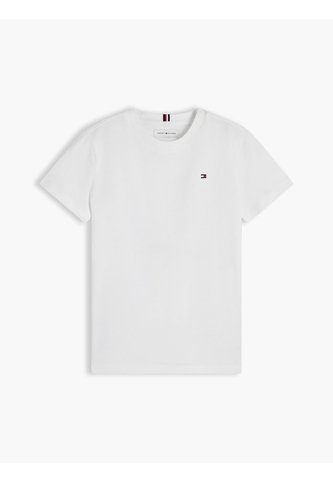 Camiseta Blanca Para Niño Manga Corta Con Logo Gráfico Tommy Hilfiger Tommy Hilfiger