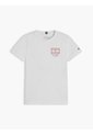 Camiseta Blanca Para Niño De Punto Con Contorno Del Logo Tommy Hilfiger de Tommy Hilfiger