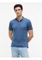 Polo Azul De Corte Slim Con Logo Tommy Hilfiger de Tommy Hilfiger