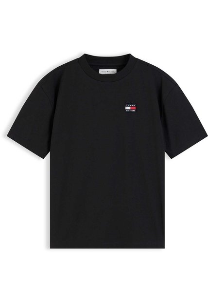 Camiseta Heritage Para Niño Manga Corta Con Logo De Parche Tommy Hilfiger